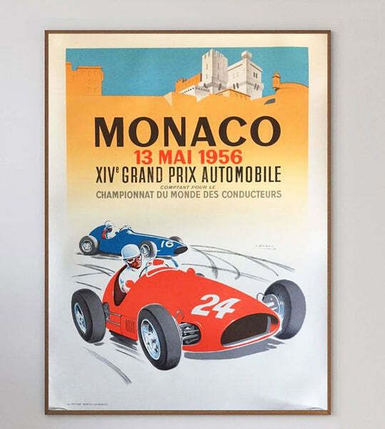 1956 Monaco Grand Prix, 1950s, Vintage photo 331.0