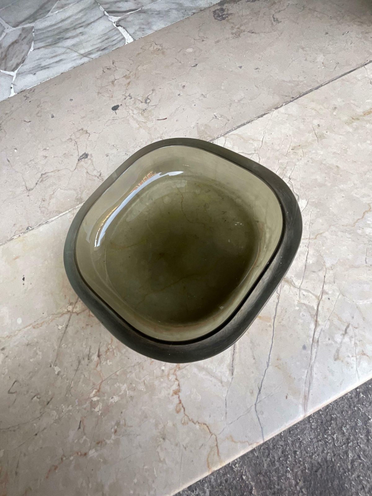 photo furniture Venini   Carlo Scarpa   Wrought Glass   Signed At Acid .