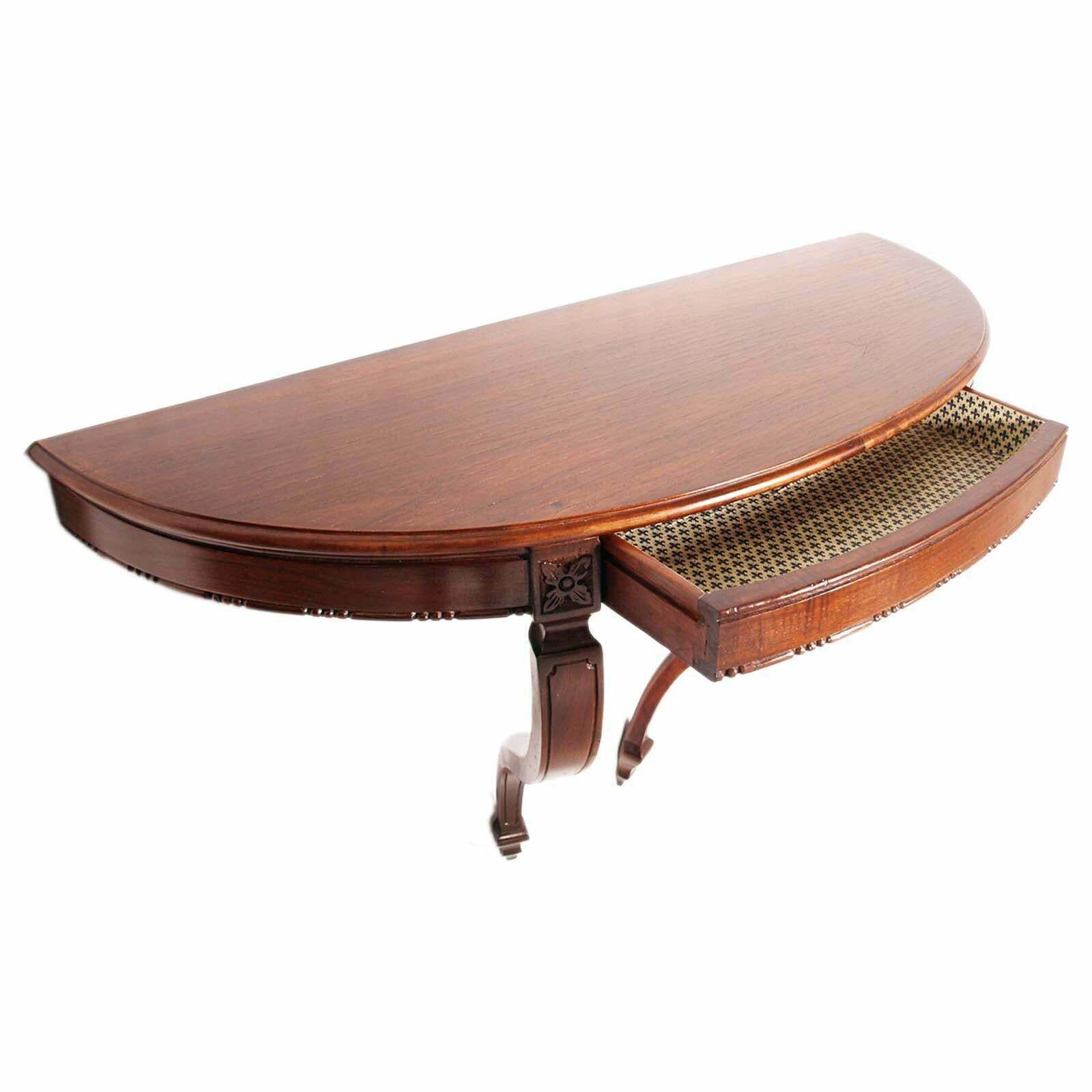 Early 1900s Venetian  Empire Console, In Carved Walnut By Bassano's Ebanistery photo furniture