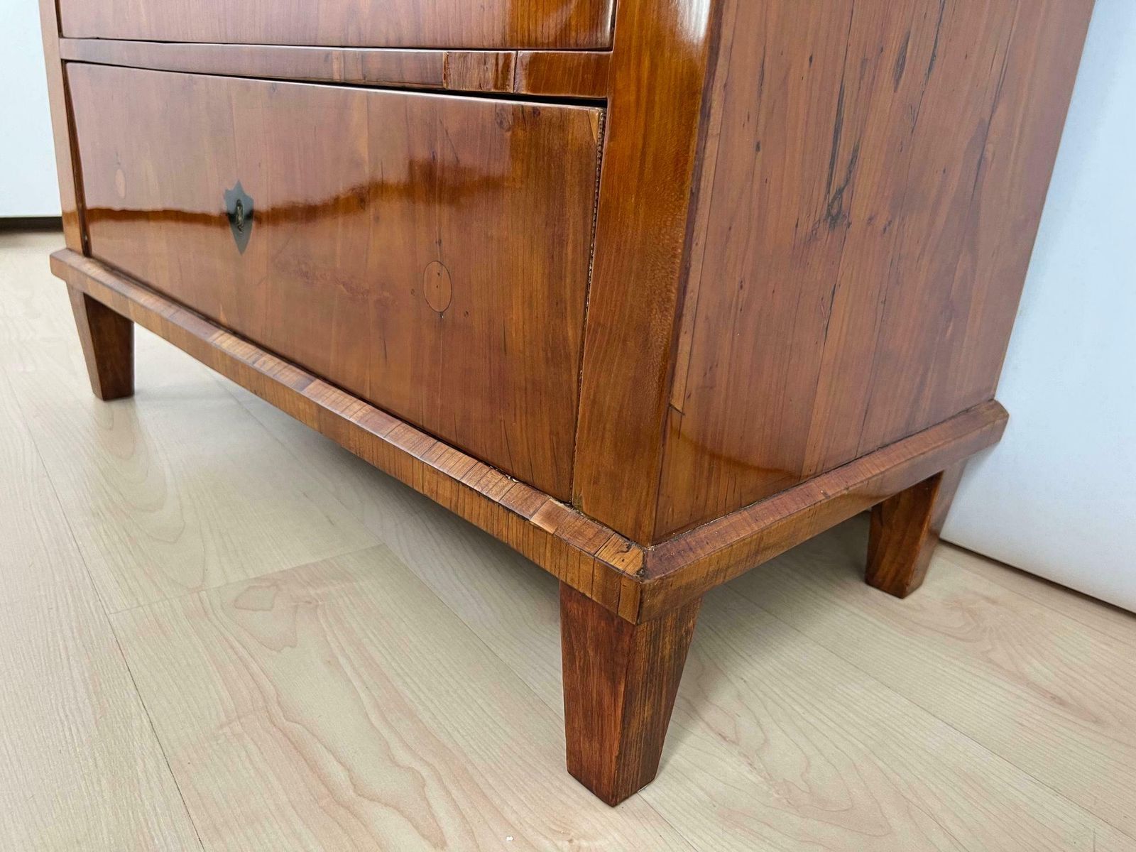 4535.68 Biedermeier Chiffonier, Cherry Veneer, South Germany Circa 1830 photo