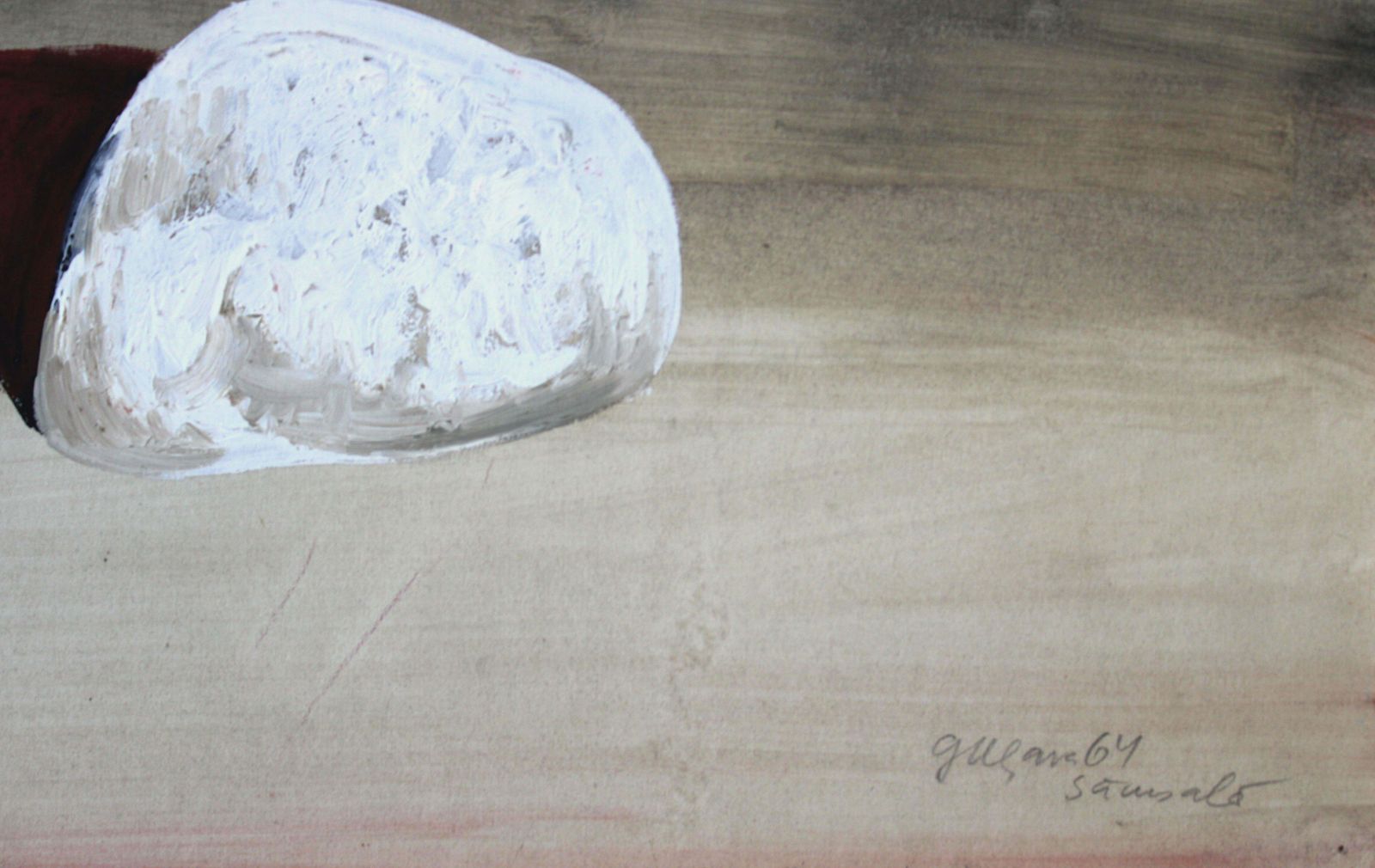 Gunars Klavain Saaremaa. Paper, Gouache, 37 X 51. 5 Cm photo furniture