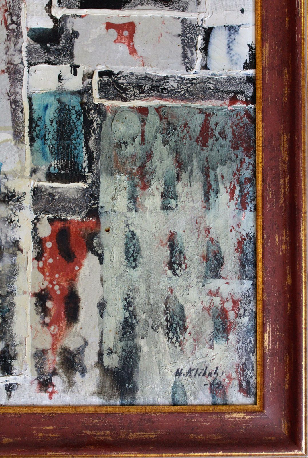Henri Klebahcity. 1969. Oil On Canvas. 50x38 Cm 1985 photo for sale