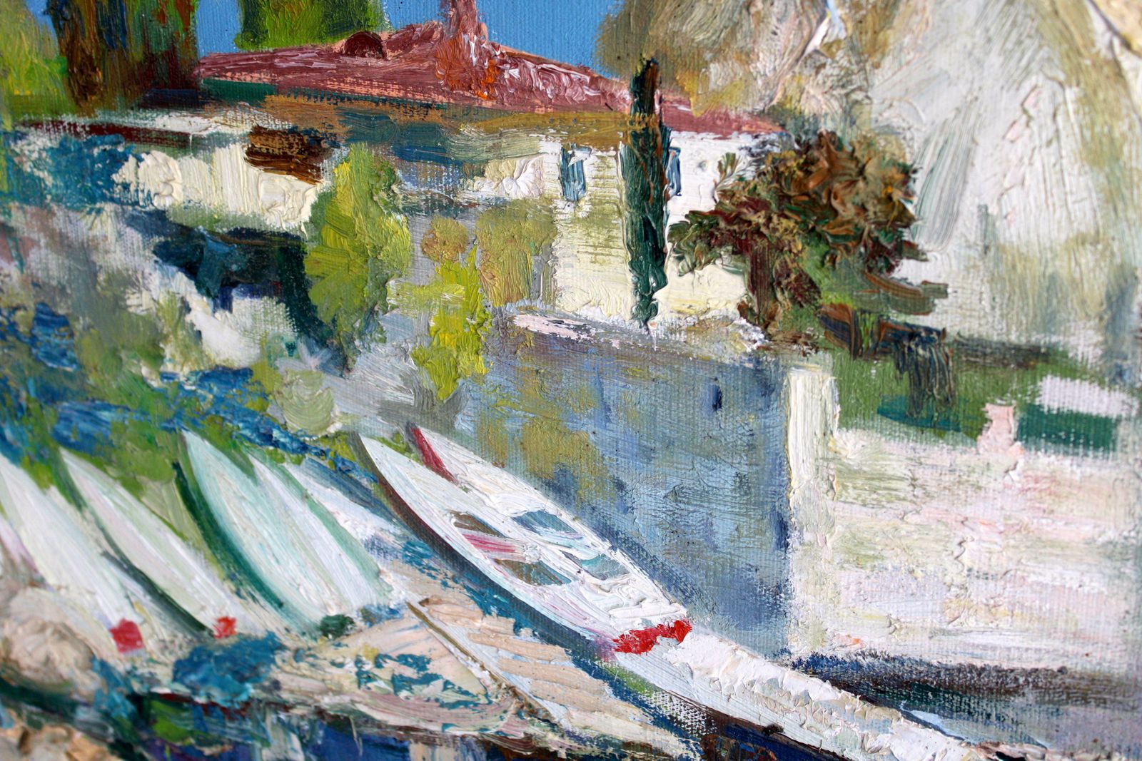 Chekhov's Bay. 1976, Canvas, Oil, 90x100 Cm1976 photo for sale