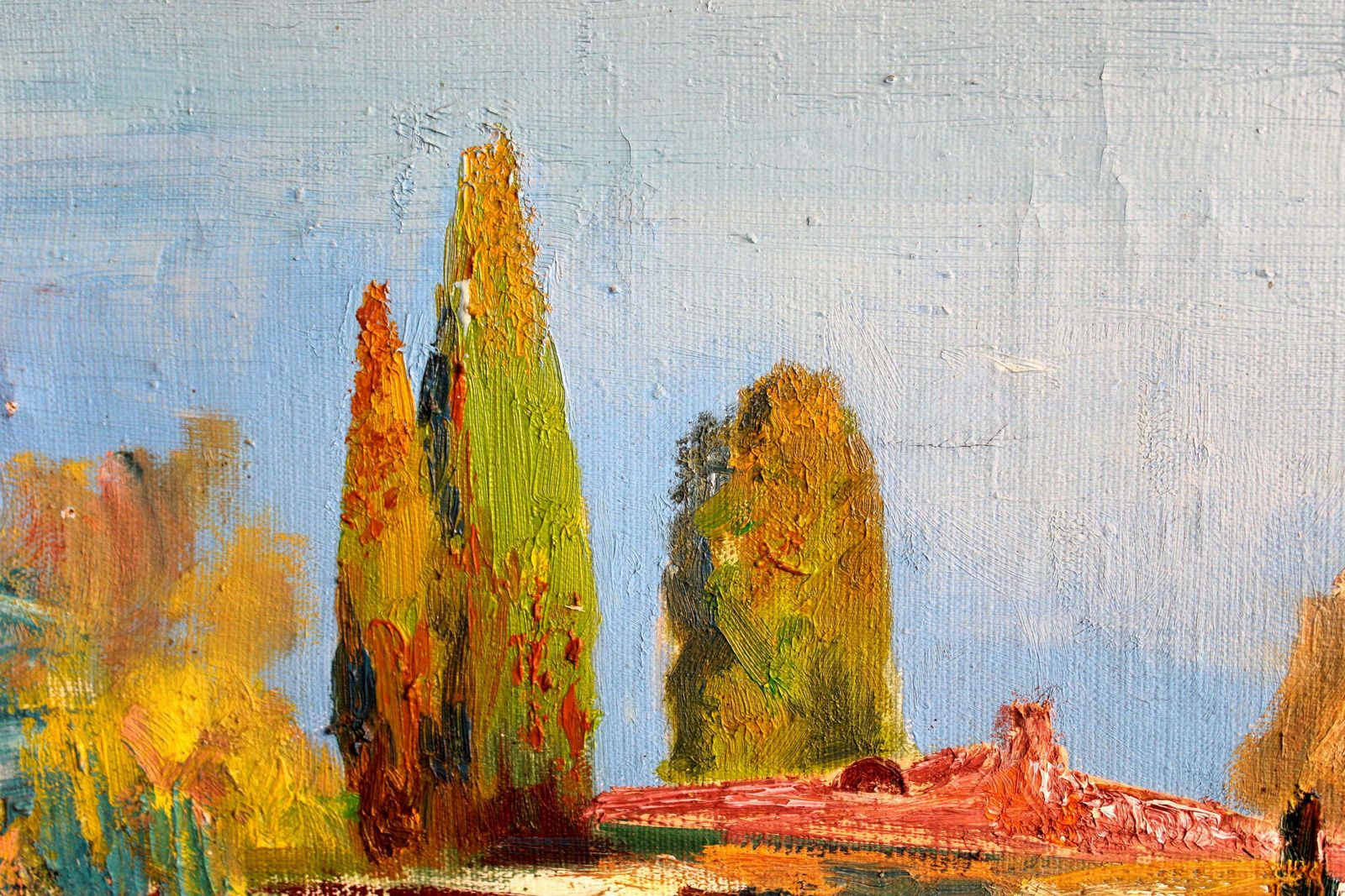 Chekhov's Bay. 1976, Canvas, Oil, 90x100 Cm1976 photo buy
