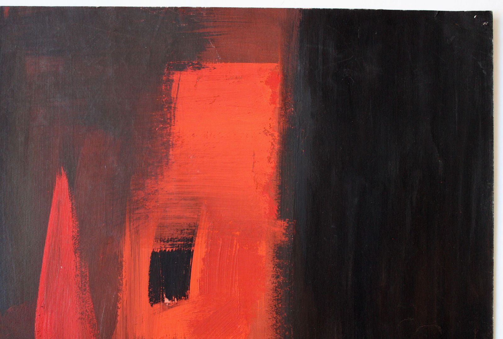 Gunars Klavared Abstraction. 1964 66, Paper, Gouache, 86x 61 Cm1964 66 photo vintage
