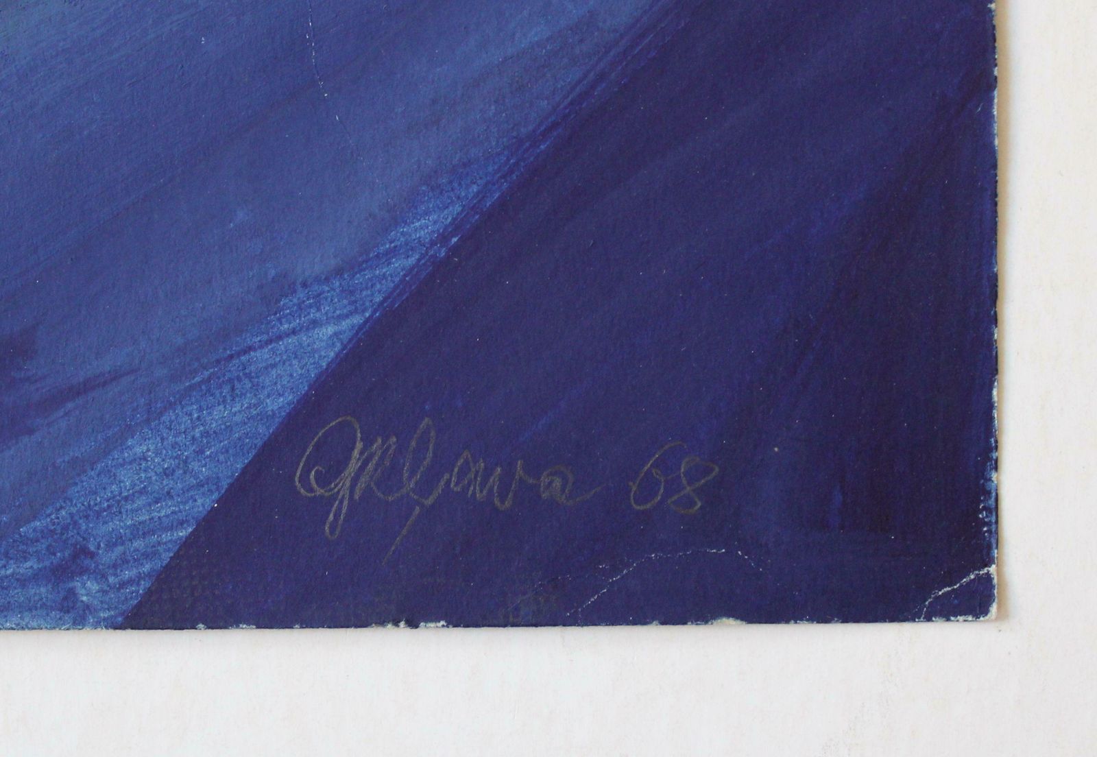 Gunars Klavamushrooms And Mountains. 1968, Paper, Gouache, 83, 5 X 59, 5 Cm1968 photo Art