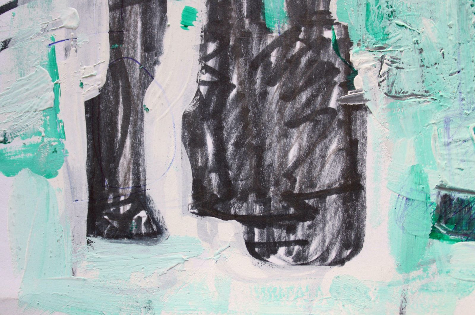 Ansis Butnorfirewood Splitters. 2024., Acrylic, Paper, 26 X 22. 5 Cm2024 photo buy