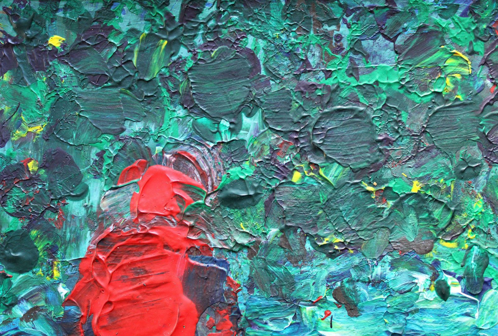 Ansis Butnornight Swim. 2023., Acrylic, Paper, 25 X 25 Cm2023 photo vinterior
