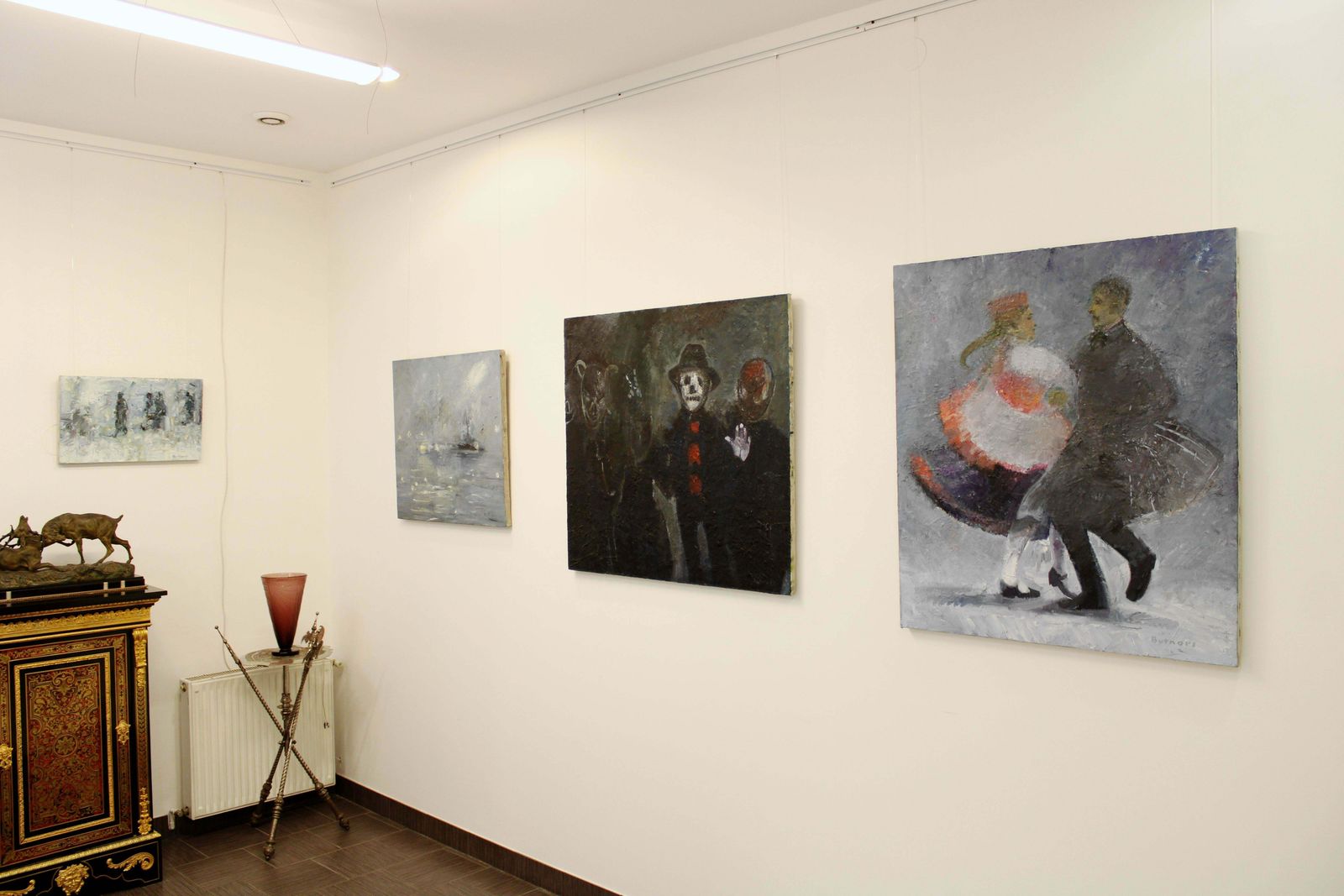 Art Ansis Butnorfolk Dance. 2024, Oil On Canvas, 100x90 Cm2024 photo
