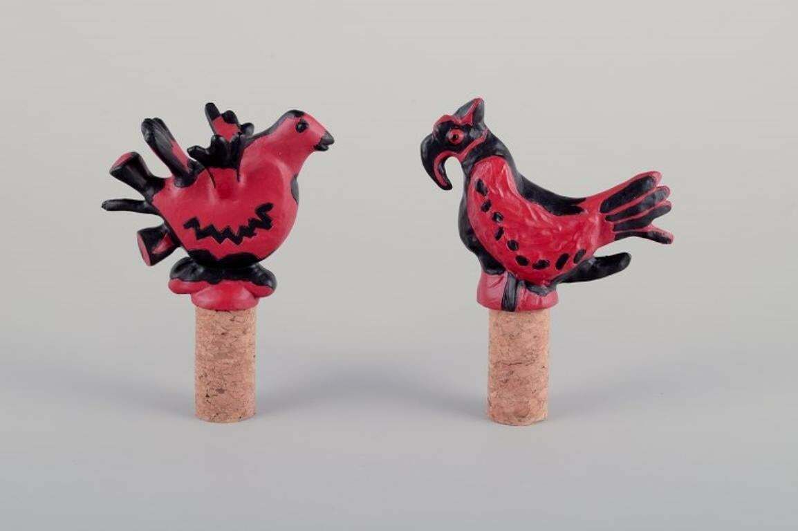 Corneille, Sculptural Wine Set Made Of Wood And Resin. 2006 photo Home Decor