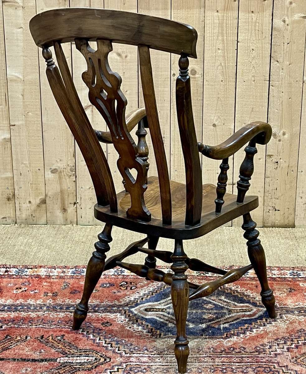 English Ash Armchair From The 1950s photo furniture