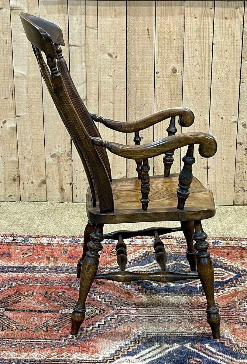 English Ash Armchair From The 1950s photo 639.0