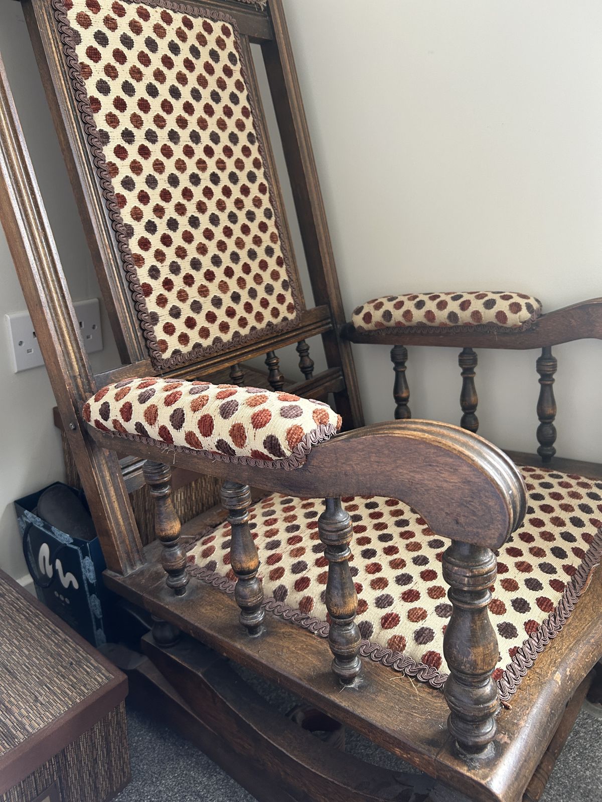 Antique American Style Rocking Chair photo for sale