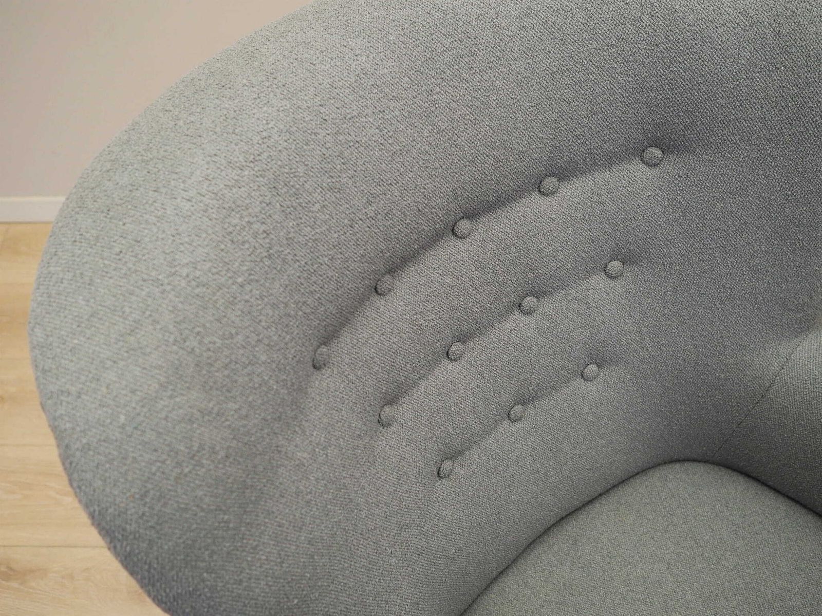 photo for sale Grey Armchair, Scandinavian Design, Production: Denmark