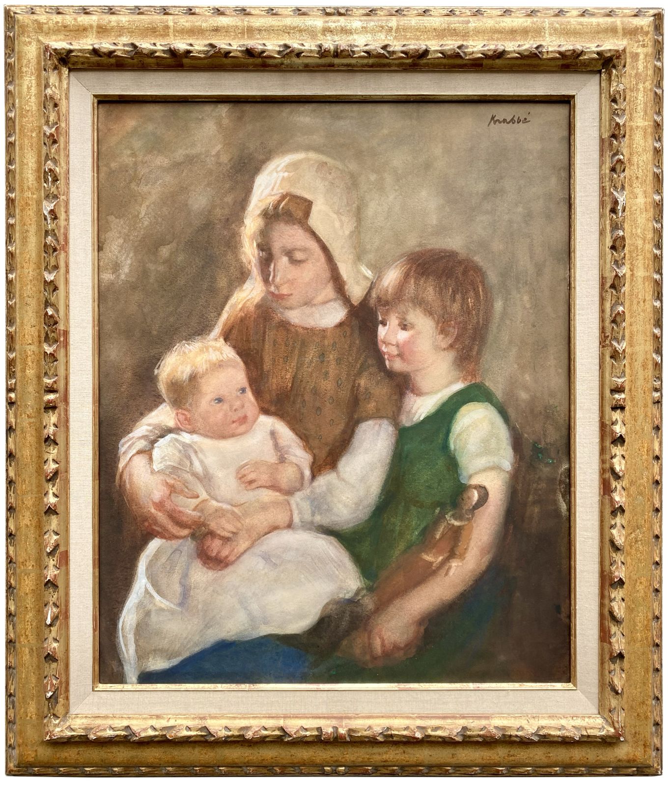 'Three Sisters' By Hendrik Maarten Krabbé (London 1868 – 1931 Amsterdam)
