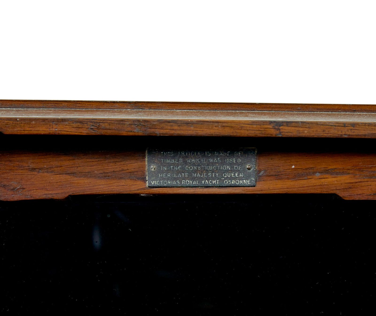 Pair Of English Oak Small Cabinets Made From Hmy Osbourne photo for sale