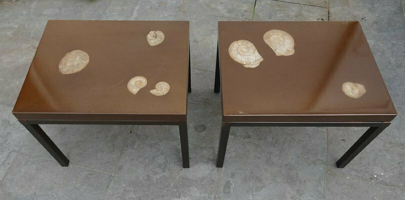 photo buy Belgian Side Tables By Ado Chale, 1970s, Set Of 2