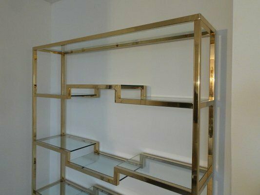23 Ct Gilded Shelves By Dewulf Selection For Belgo Chrom / Dewulf Selection, 1970s photo 3794.0