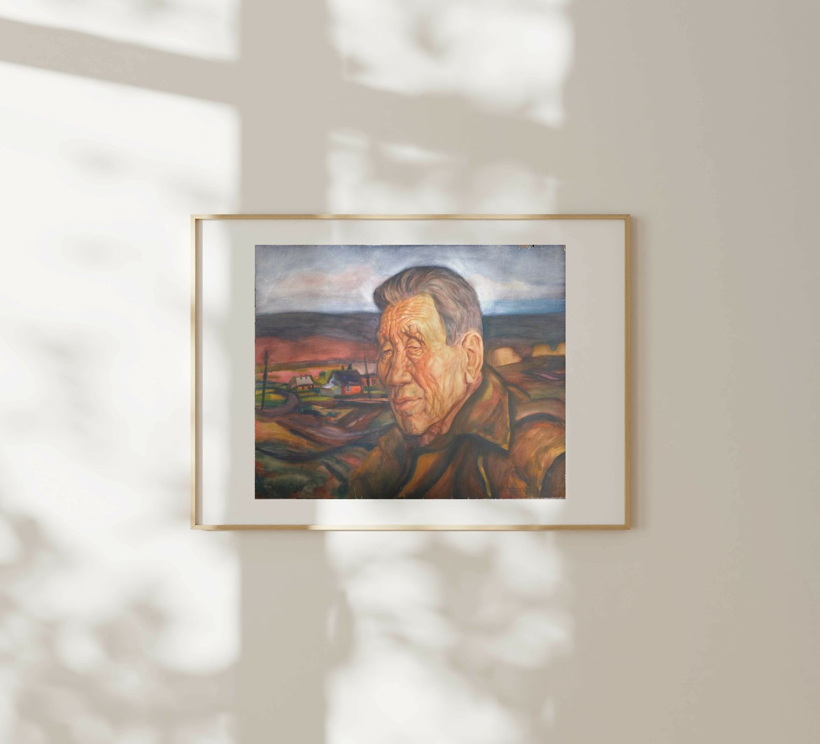 Veteran Of War And Labour Camp Surinda   Original Soviet Russian Poster | 1983 photo furniture
