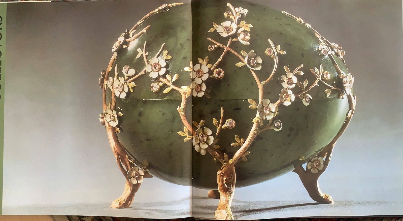 Fabergé | Karen Farrington | Book | Russian | Overview | Eggs | Stone Carving | Cigarette Cases | Jewelry | Bell Pushes | 1999 photo for sale