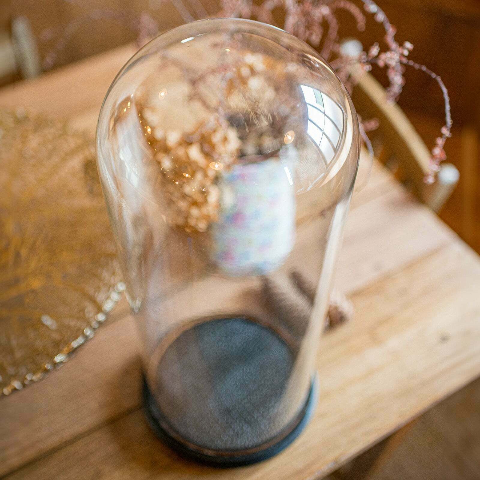 photo furniture Tall Victorian Antique Specimen Showcase, English Glass, Taxidermy, Display Dome