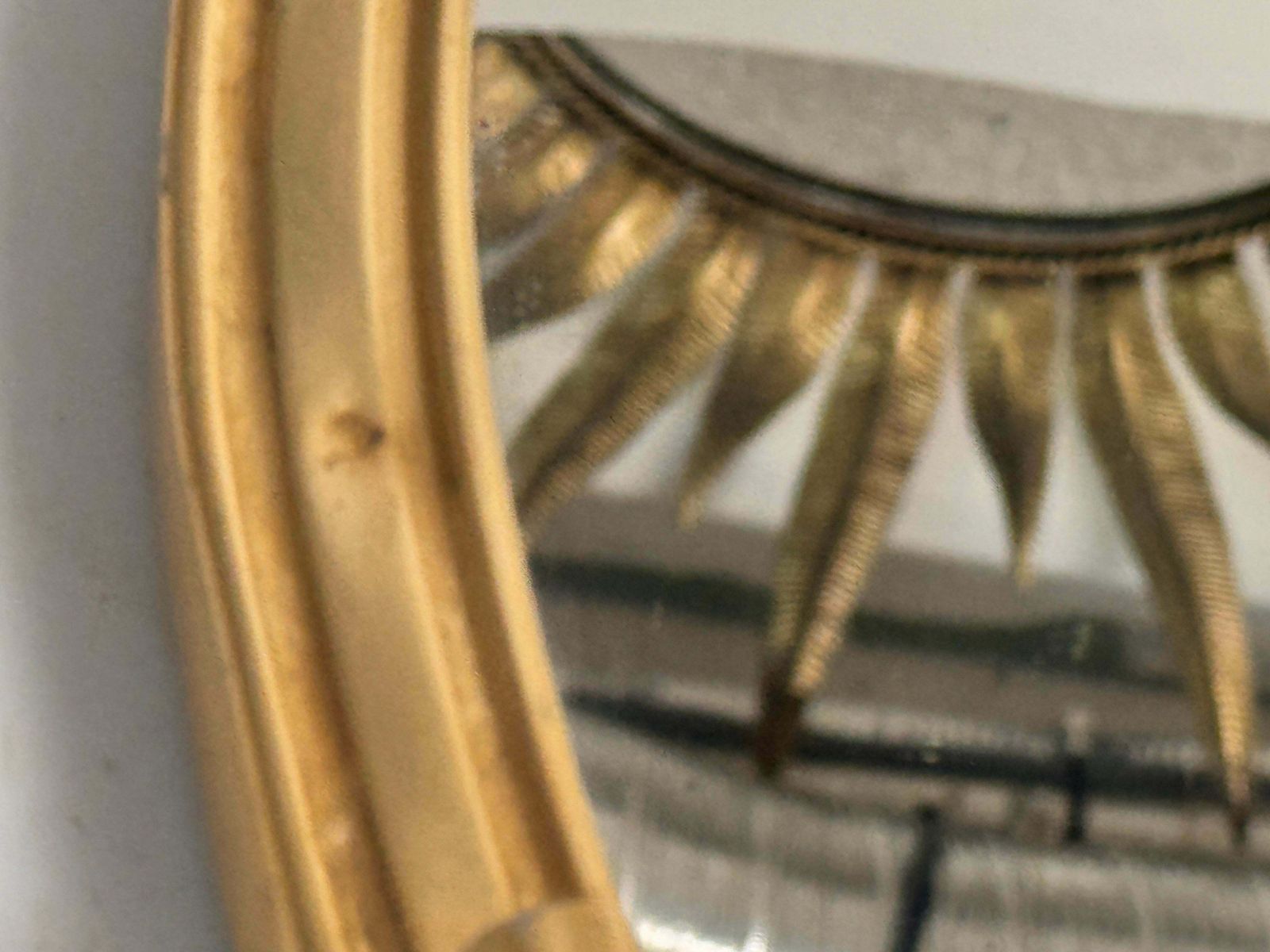 Art Deco Platter Tray Brass And Brown Brass Handles And Mirror, France, 1930 photo for sale
