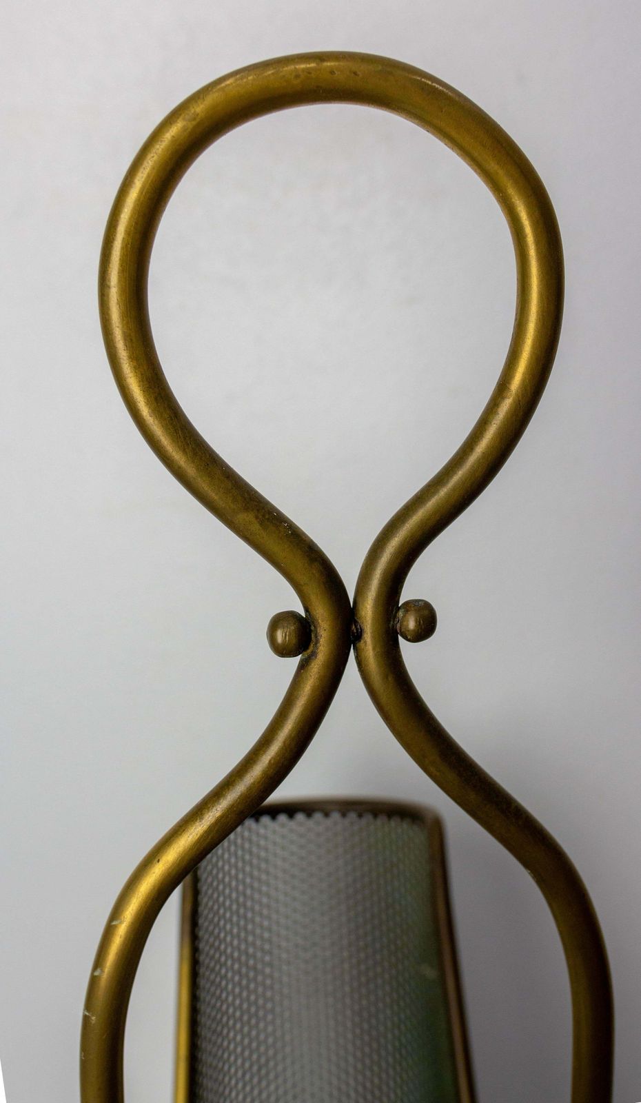 Italian Brass Umbrella Rack Stand In The Matégo Style, 20th Midcentury photo buy