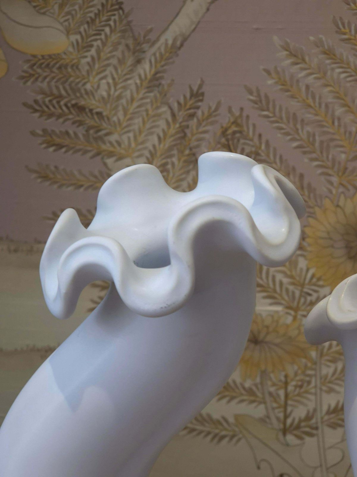 Wilhelm Kåge, Sculptural Vase "Surrea", Gustavsberg Studio, Swedish Modern photo for sale