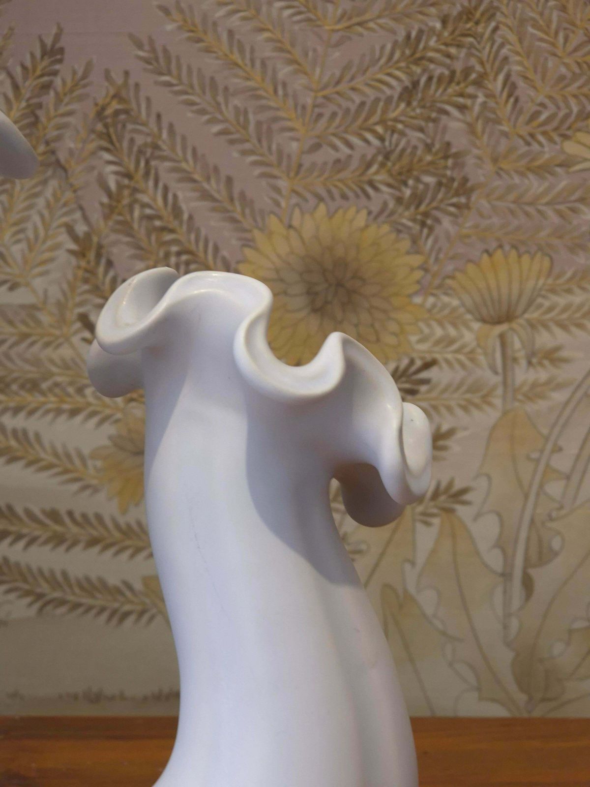 Wilhelm Kåge, Sculptural Vase "Surrea", Gustavsberg Studio, Swedish Modern photo Art