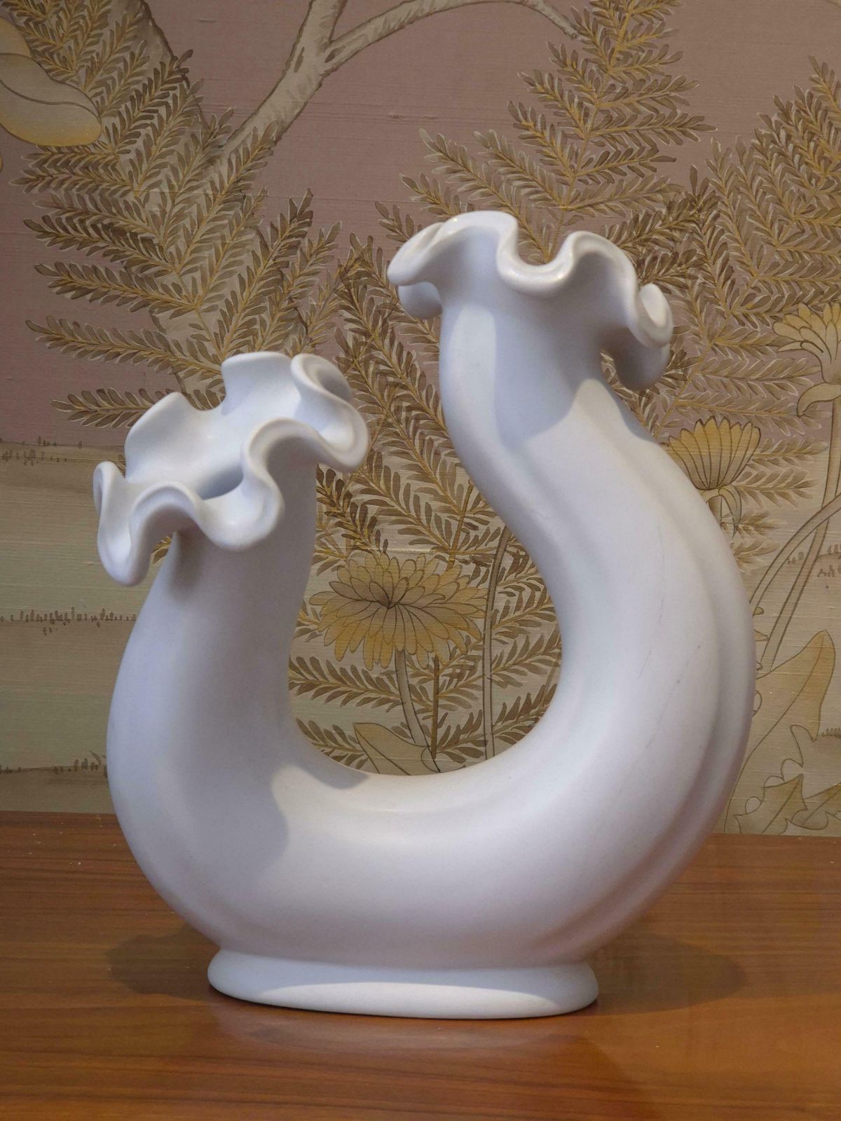 Wilhelm Kåge, Sculptural Vase "Surrea", Gustavsberg Studio, Swedish Modern photo 2232.0