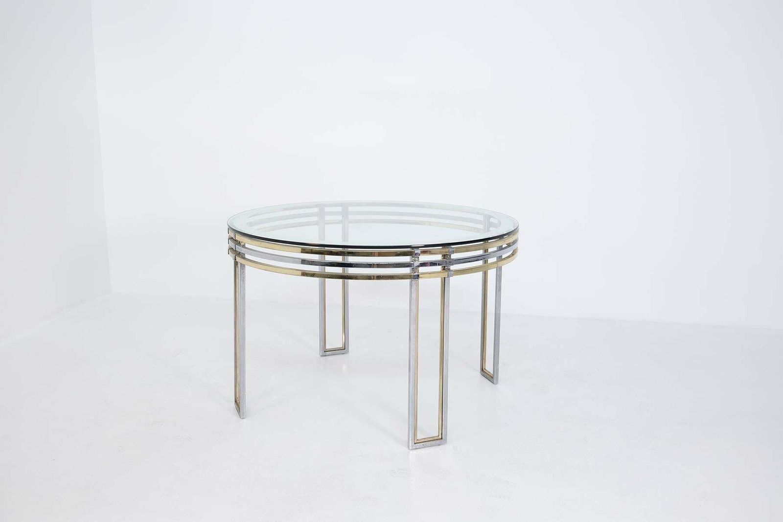 Italian Dining Table By Romeo Rega In Steel photo furniture