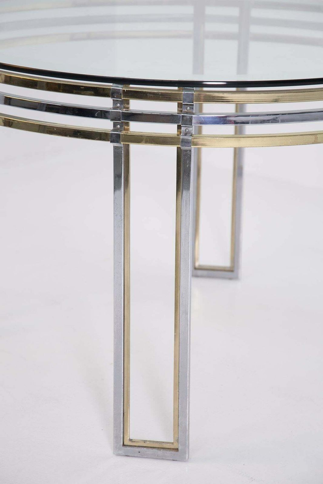 Italian Dining Table By Romeo Rega In Steel photo buy