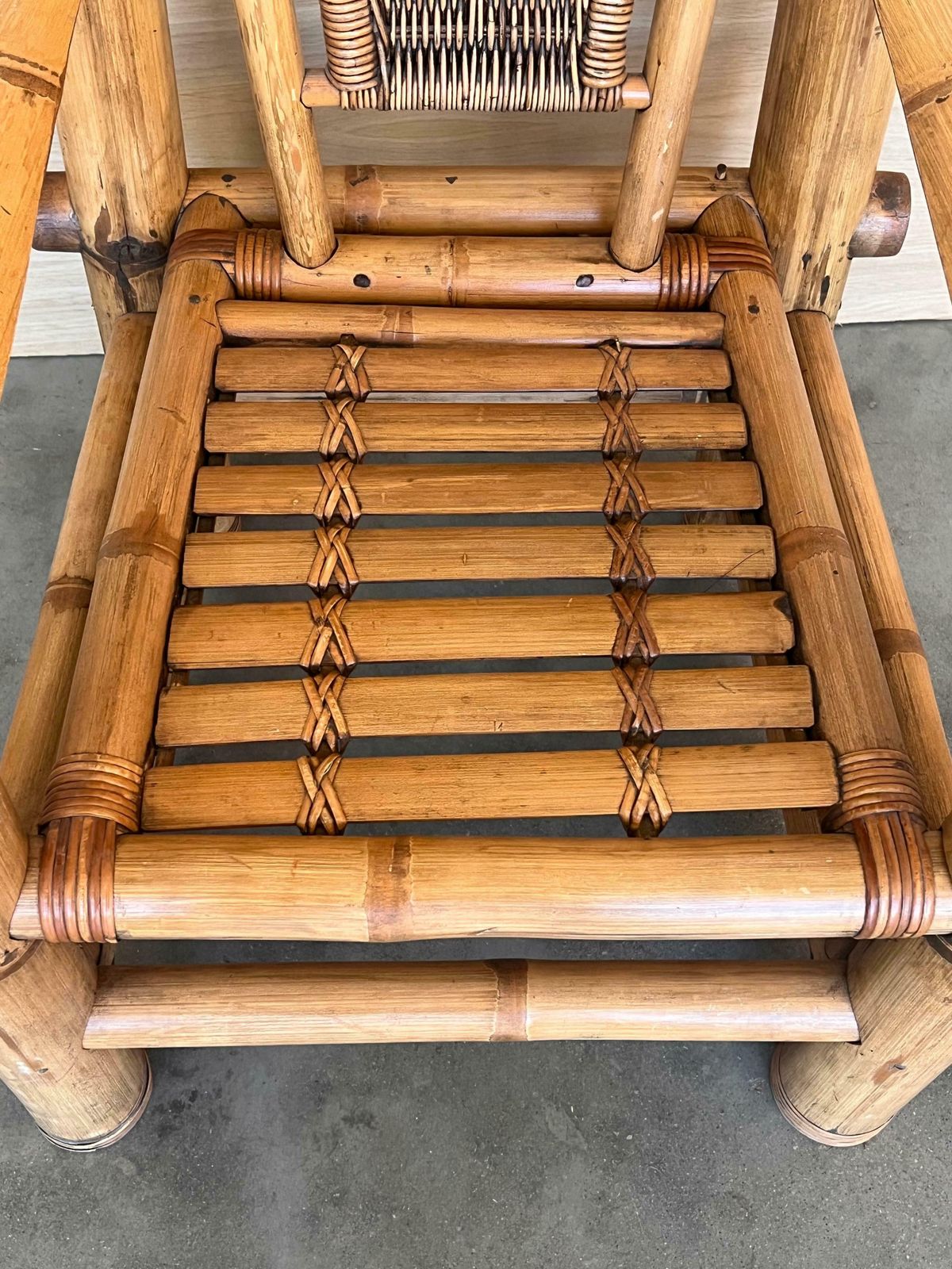 photo buy Budji Layug Style Majestic Jumbo Bamboo Pagoda Lounge Chairs