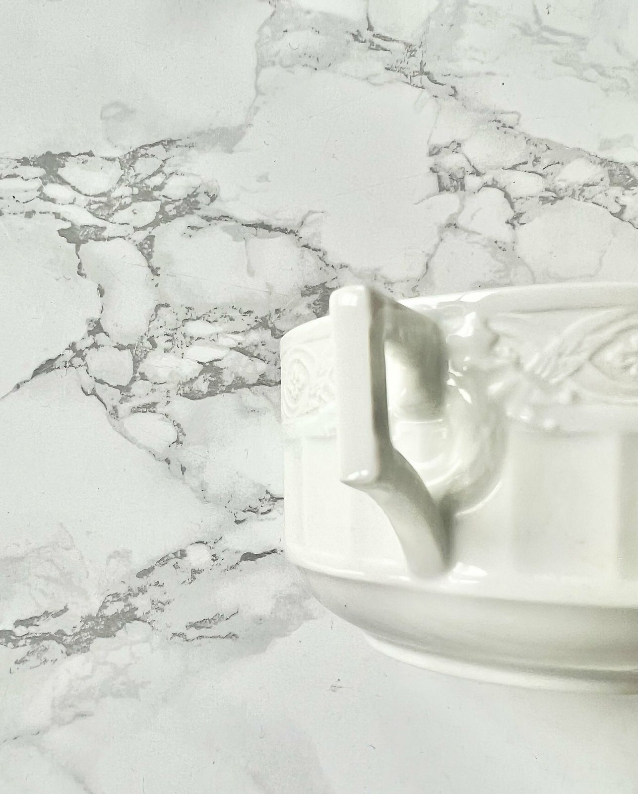 Royal Copenhagen Fan Pattern White Porcelain And Bisque Parian Ware Teacup Classic Scandinavian Homeware Collectible Cabinet Tea Cup 1904 photo Home Decor