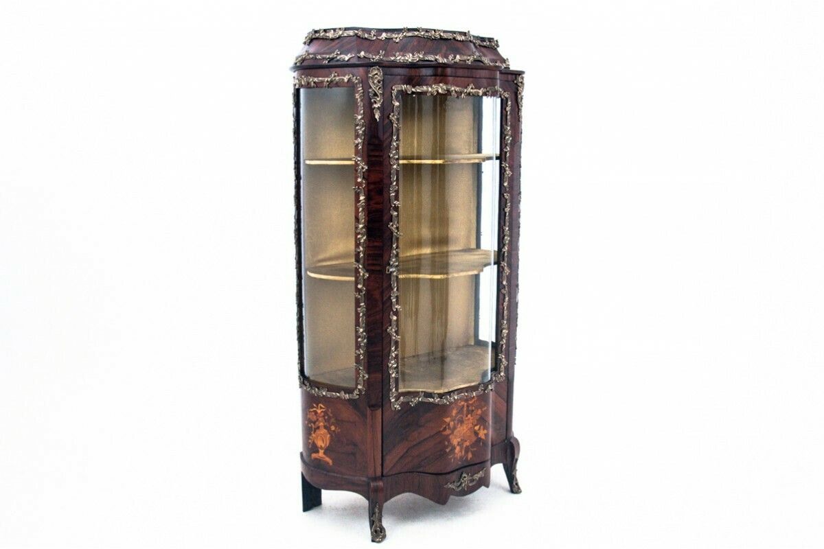 Aged Display Case, France, Circa 1830. After Renovation. photo furniture