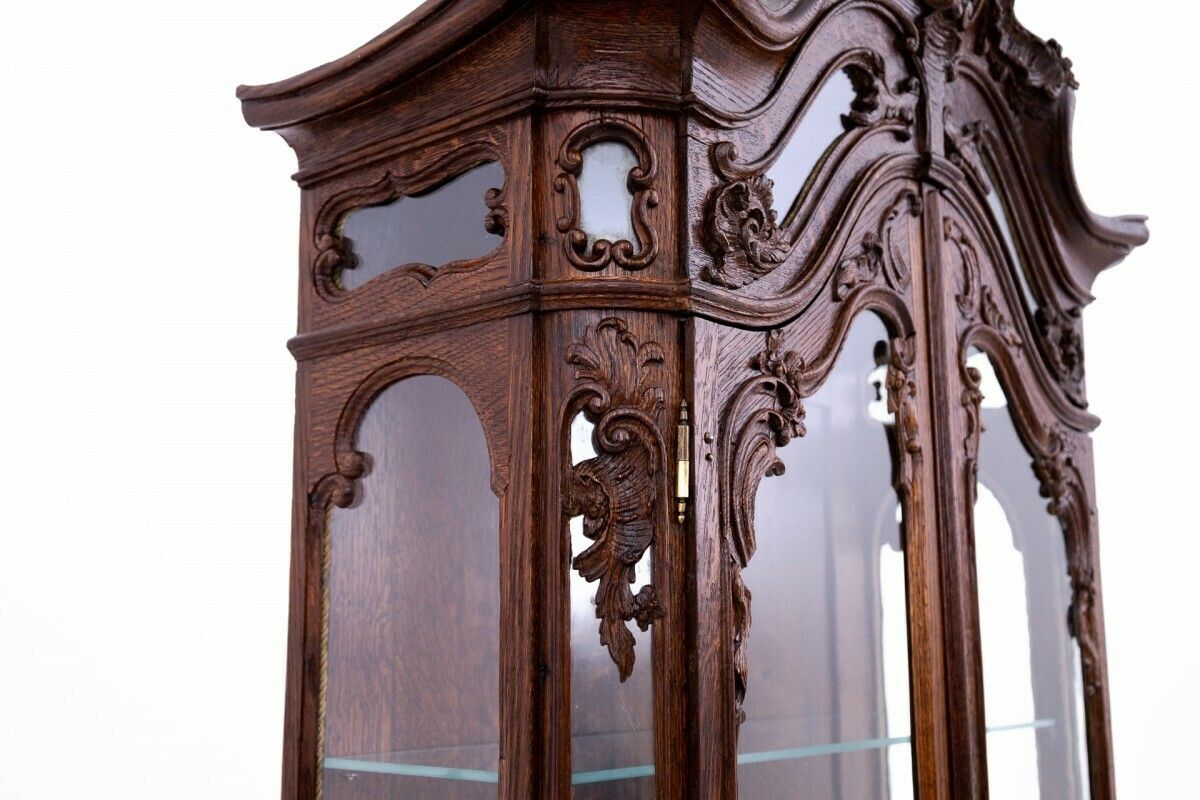 Display Case, France, Around 1870. After Renovation. photo vintage