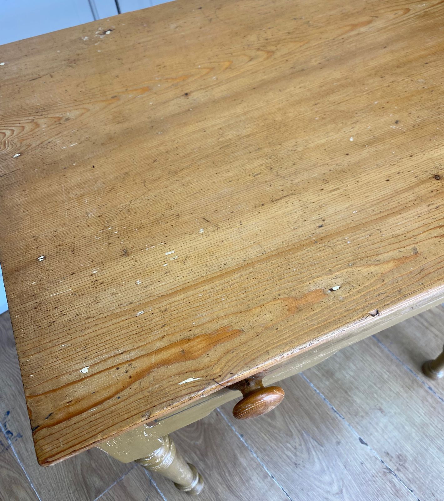 Painted Victorian Side Table photo furniture