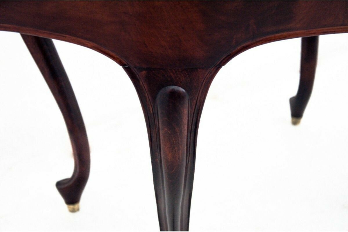 2442.0 Antique Table With Chairs, Northern Europe, Around 1870. After Renovation. photo