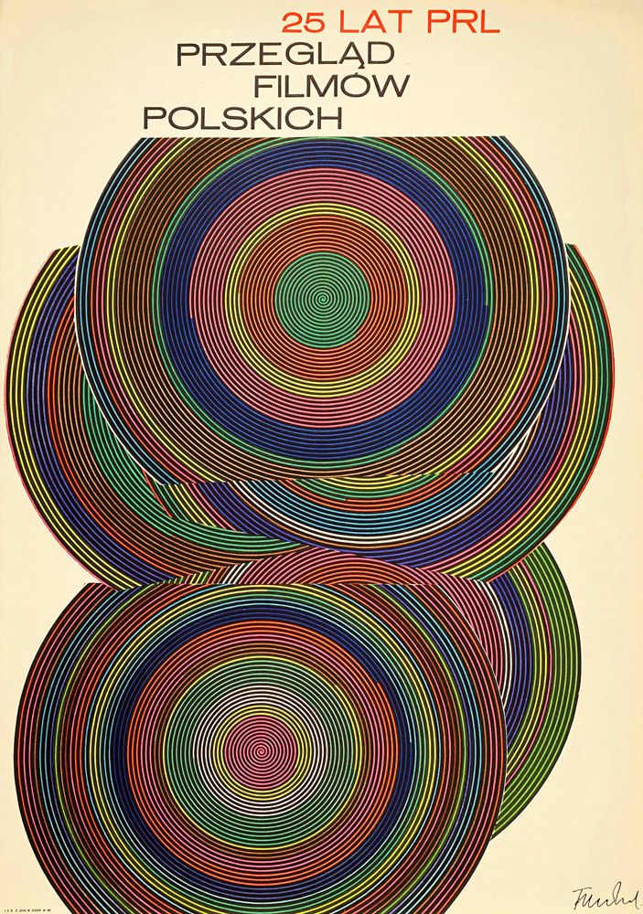 25 Years Of Prl   Polish Film Review   Original Poland Poster | 1969