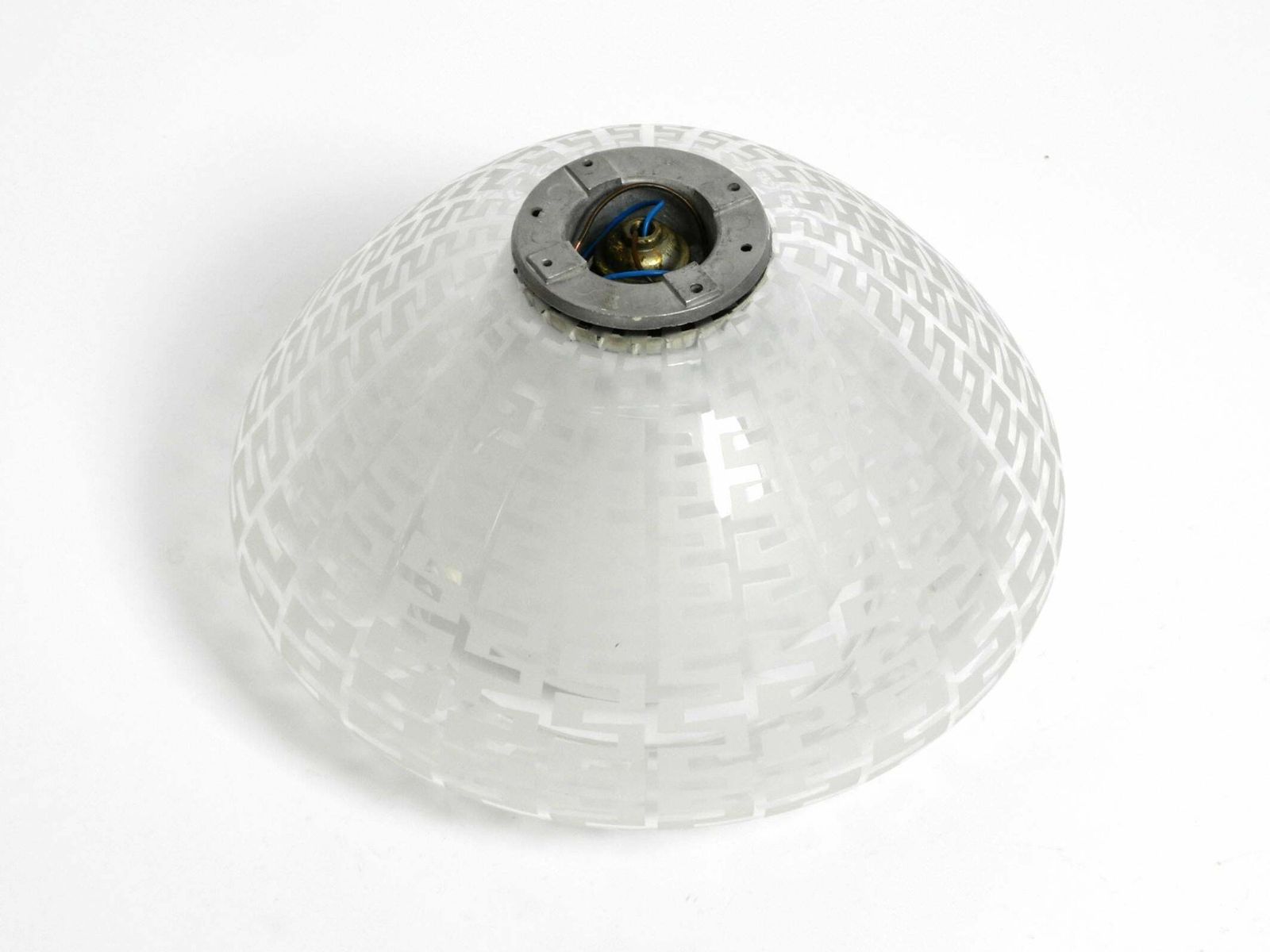 photo buy Mid Century Double Glass Ceiling Lamp By Wilhelm Wagenfeld For Peill & Putzler