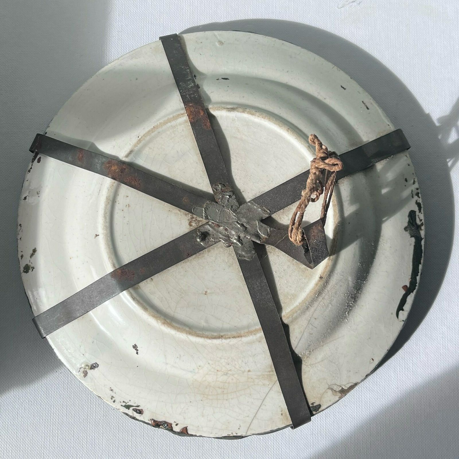 photo furniture Naive And Brut Folk Art Plate "Picplate".Decorative Plate For Hanging.Pique Assiette