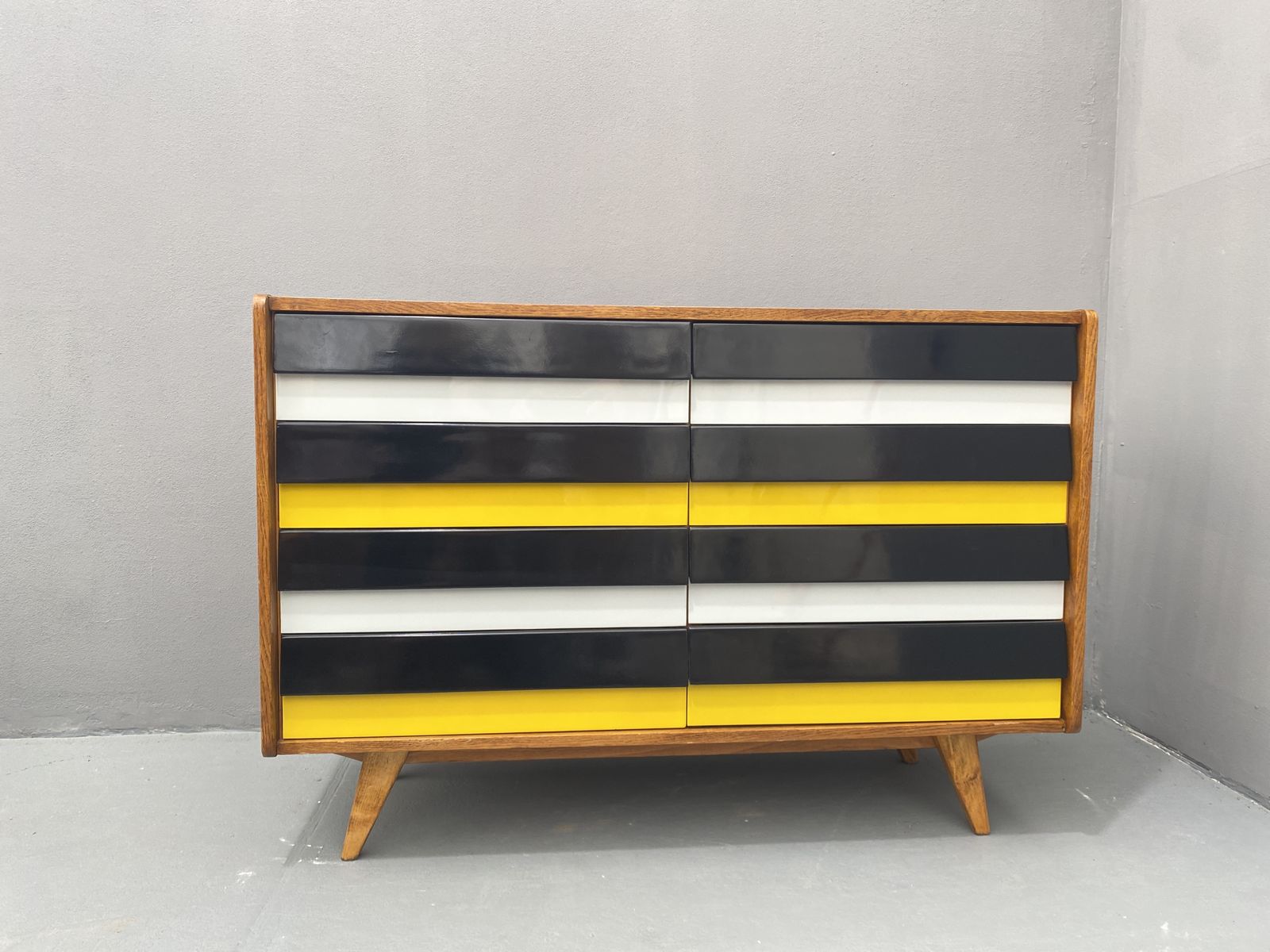 Mid Century Chest Of Drawers U 453 By Jiri Jiroutek, Czechoslovakia, 1960´S