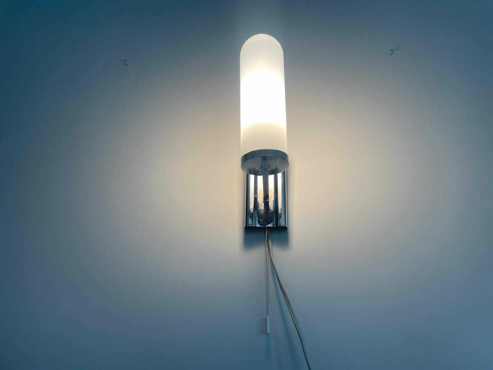photo furniture Art Deco Opaline Glass And Brass Sconces, 1940s, Germany