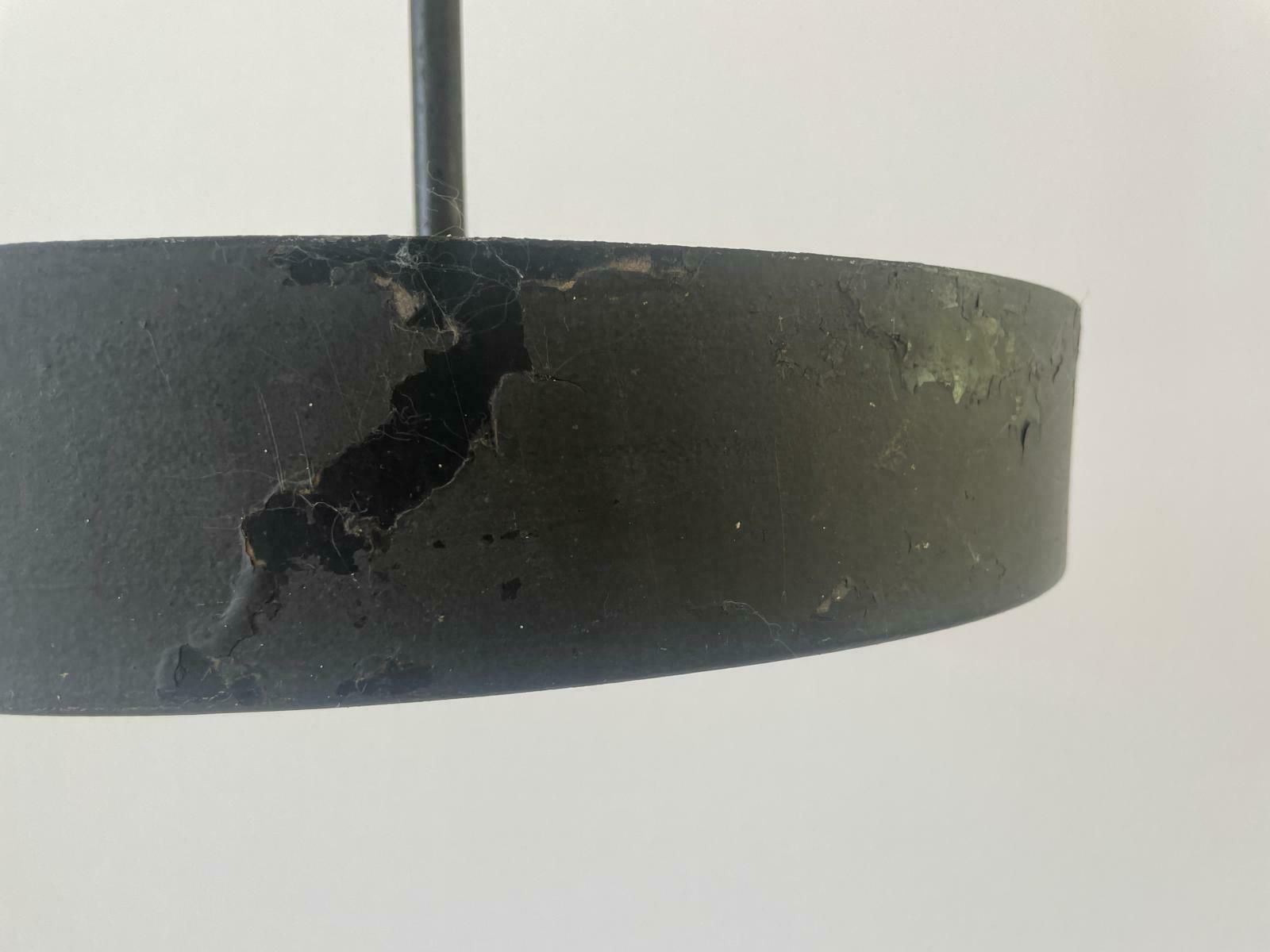 photo furniture Black Industrial Factory Ceiling Lamp, 1940s By Bega, Germany, 2 Available In Stock
