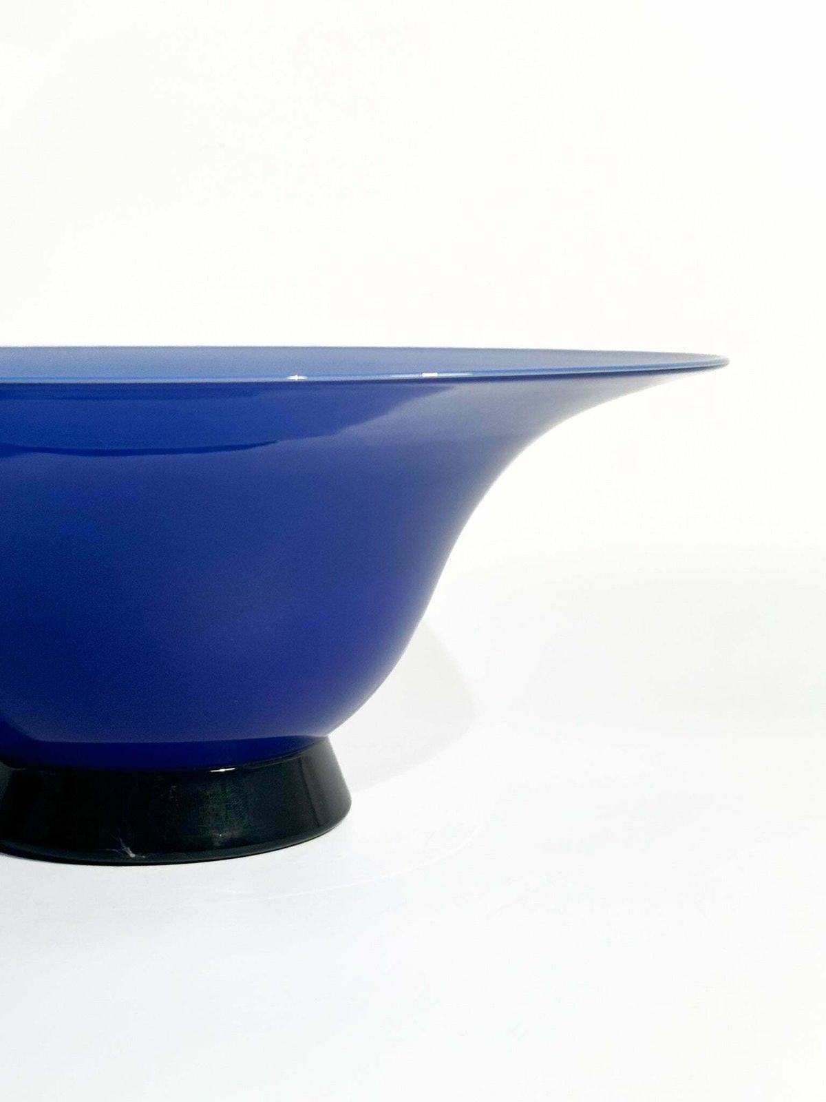 Hand Blown Murano Glass Centerpiece By Venini From 1996 photo vinterior