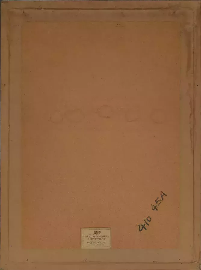 J.K.W.   Mid 20th Century Watercolour, Pink Roses photo for sale