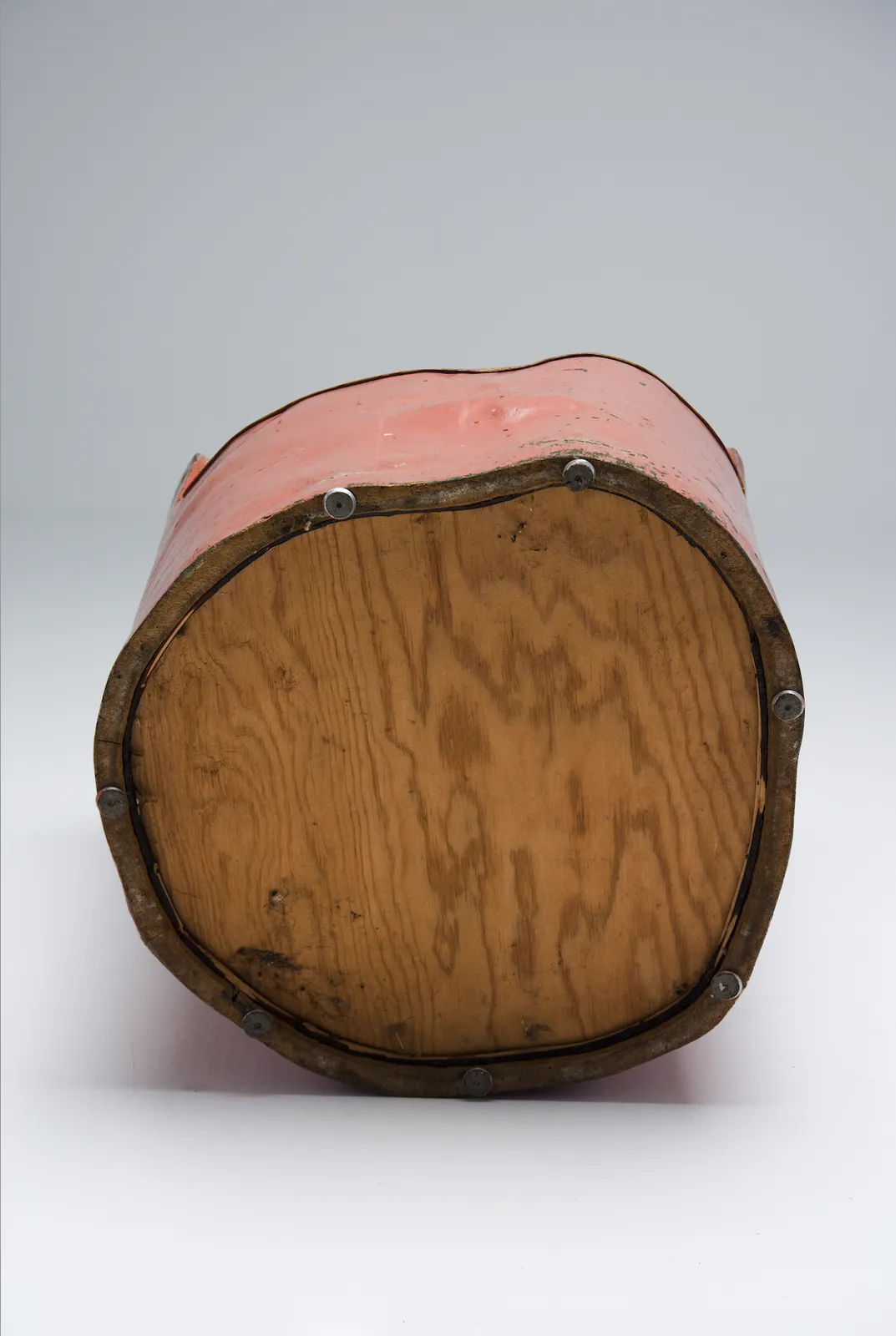 Pink Swedish Stump Chair, Early 20th Century photo Furniture