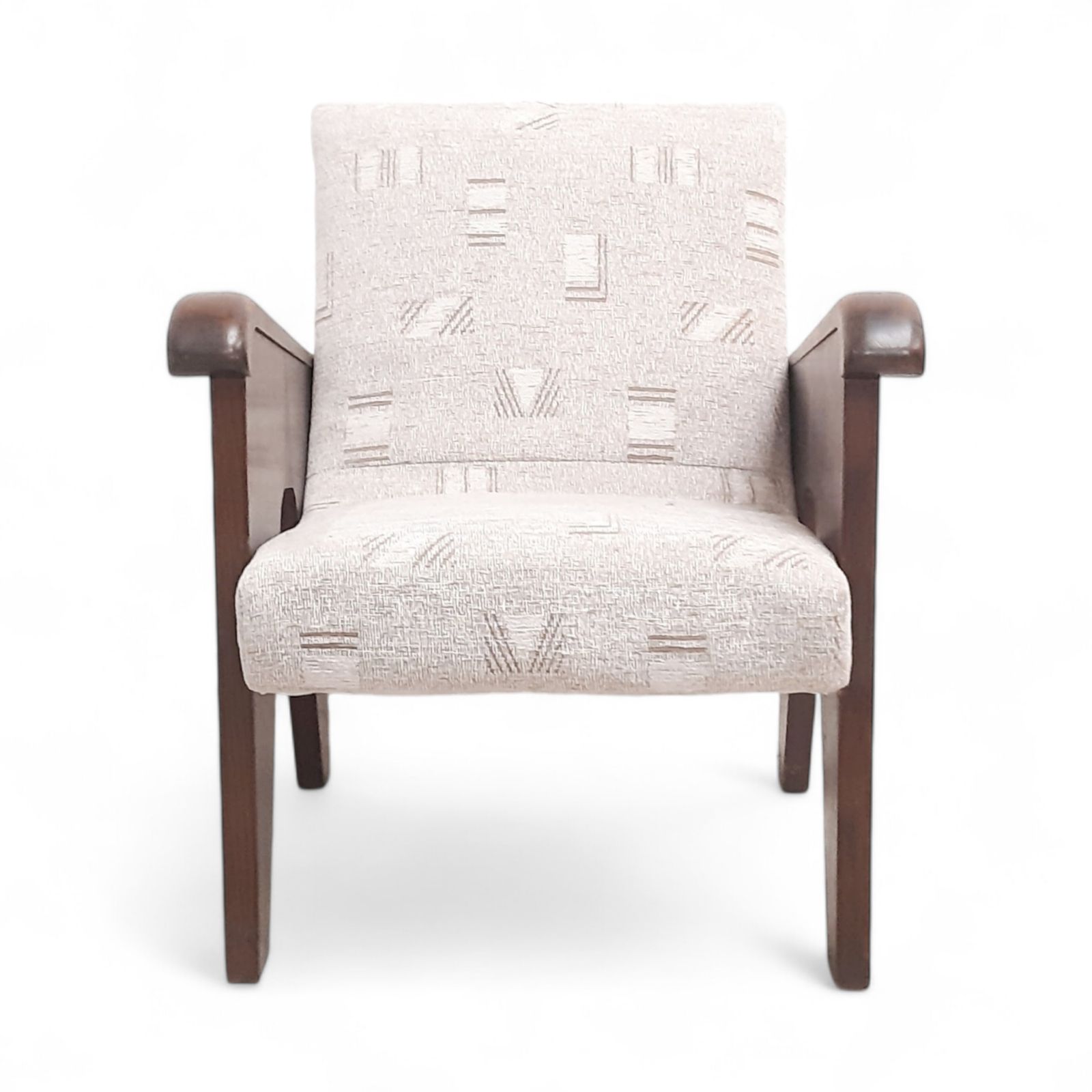 Vintage Wooden A Shaped Armchair By Up Závody, 1950s photo buy