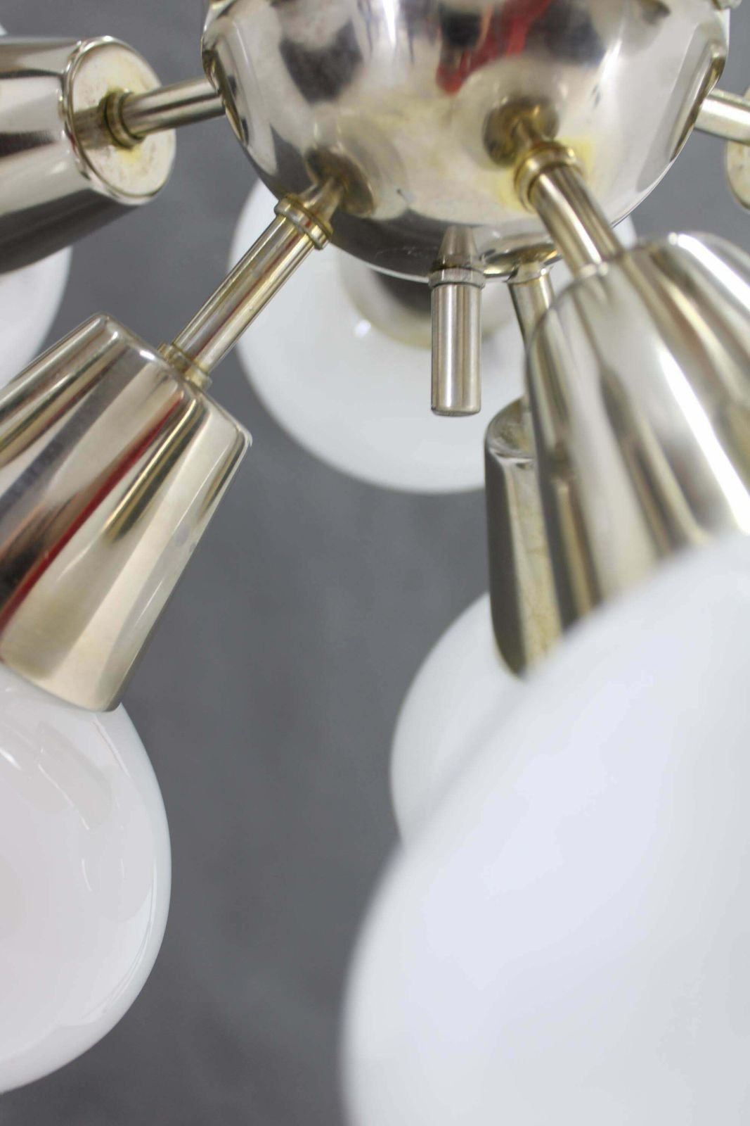 photo furniture 1970s Chrome Plated  12 Flamming  Sputnik , Czechoslovakia