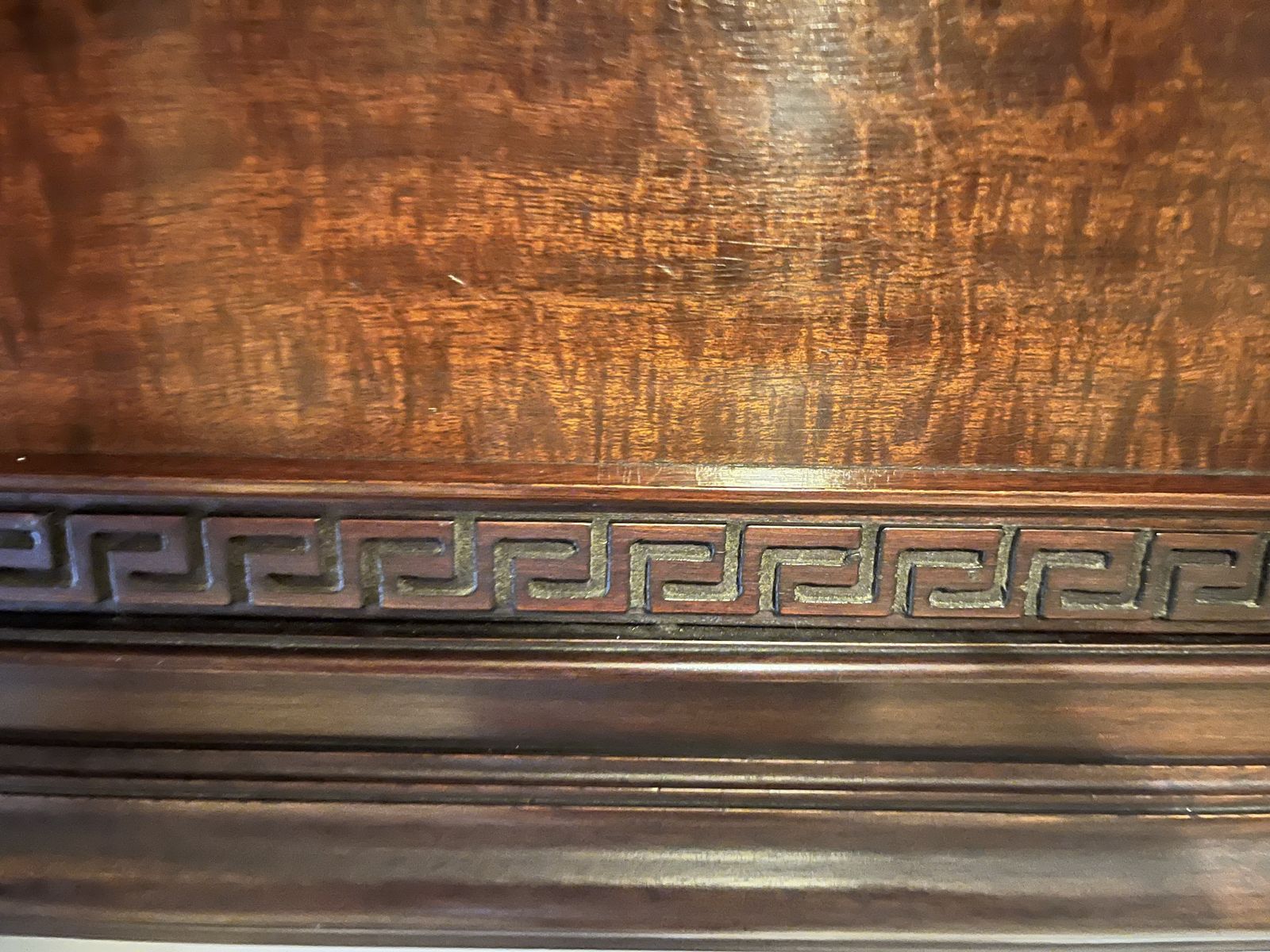 Antique Brazilian Flamed Mahogony Fire Surround photo 150.0